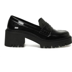 Resim Butigo 24K-894 5pr Siyah Kadın Oxford Ayakkabı 