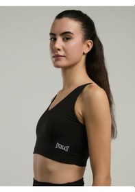 Resim Everlast Everfit Training Essentials Siyah Kadın Extended Sporcu Sütyeni Siyah 