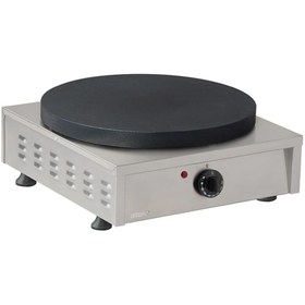 Resim OMAKE Teflon Düz Tekli Krep Makinesi, Elektrikli 