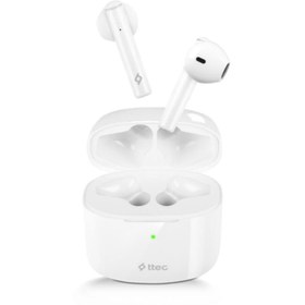 Resim Ttec Polham Ttec ENC Gürültü Engellemeli 4 Mikrofonlu Bluetooth Kulaklık, Su Geçirmez Uzun Şarjlı Hafif 