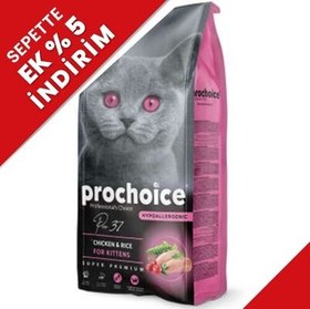 Resim Pro Choice Pro37 Kitten Tavuk Etli Yavru Kedi Maması 15 Kg 