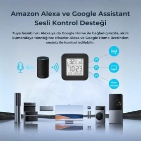 Resim Daisy Store Uyumlu Ekranlı ve Sensörlü Wifi Ir Kumanda 