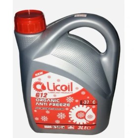 Resim Licoil Antifriz G12 -37 C Kırmızı 3 Lt 