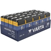 Resim Varta 4022 Industrial Pro 9V Pil 20'li | Varta Varta