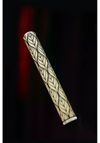 Resim Caka Lighter Salvia Desen Gold Benzinli Çakmak - Ckl-014 