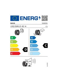 Resim Sava 195/50R15 82H Intensa Hp Yaz Lastiği 2025 