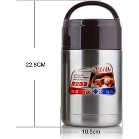 Resim Fastbuy 1200ml Jiadabao Paslanmaz Çelik Vakum Yalıtımlı Kaynatma Tencere, Taşınabilir Pirinç Tencere, Bebek Kullanımı İçin Ço Çok Renkli 