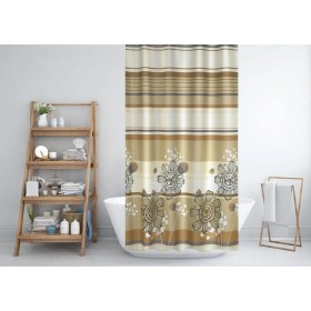 Resim Zethome Jackline Banyo Duş Perdesi 7708 Tek Kanat 1X180X200 