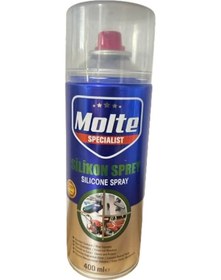 Resim Molte Silikon Kalıp Ayırıcı Otomotiv Koşu Bandı Yağlama Sprey 400 ML 