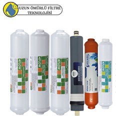 Resim Pemax Water Solutions Purefer Kapalı Kasa Su Arıtma Cihazlarına Sertifikalı 6'lı Platinium Mebran Mineral 