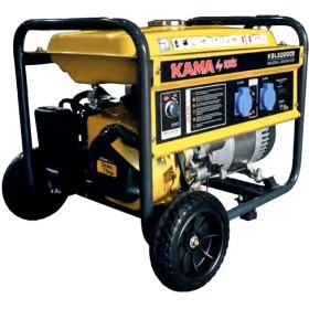 Resim Kama By Reis Kama KGL5000CE 3.8kw Monofaze Benzinli Jeneratör 