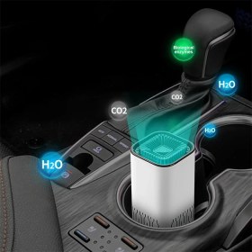 Resim Marsilyan Ally K2 Araç Içm Mini Hava Temizleyici Araba Ev Ofis Taşınabilir Air PURIFIER-(5775) 
