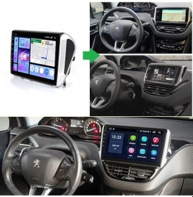 Resim Peugeot 208-2008 Android Multimedya Sistemi 2-32 Myway 2013-2019 9" 
