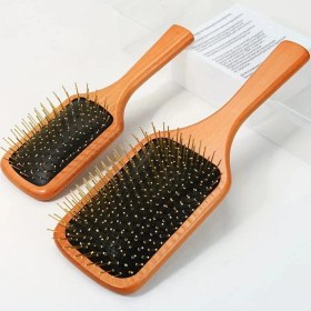 Resim Çelik Iğne Uçlu Bambu Tarak 25.5cm 12'li Paket ( Lisinya ) 