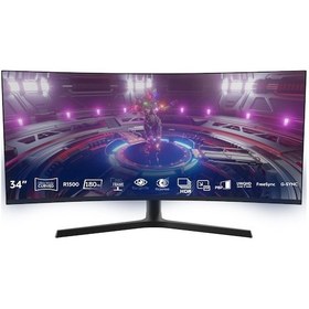 Resim Thull Vision TG-UWQHD34C-180 34" 1 Ms 180 Hz FreeSync GSync UWQHD Oyuncu Monitör 