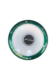 Resim Profesyonel Gawharet El Fan Darbuka Yeşil Özel Seri 