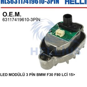 Resim Led Modülü Bmw 3 Pin F30 F80 Lci 15 