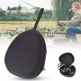 Resim 1 adet Depolama Çantası Balıkçılık Makarası Kılıfı Yemleme/Davul/Sürgülü/Kayık Makaraları için Koruyucu Kılıf, Balıkçılık Aksesuarları Saklama Çanta 