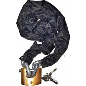 Resim Vi Caro GRADE80 G80 10 mm Kalınlık 2 Metre Demir Makası ile Kesilmez Çelik Motorsiklet Zincir Kilit 