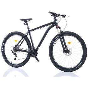 Resim 29J Corelli Özel Seri 30 Vites Dağ Bisikleti - Siyah Gri - 51 Kadro Gri - Siyah 