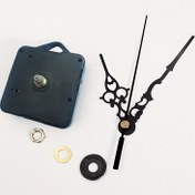 Resim 1/4 Set Hareket Mil Kuvars Saat Mekanizması Sessiz DIY Duvar Saati Parçaları, Tamir ve Yedek Saat Aksesuarları Kiti 