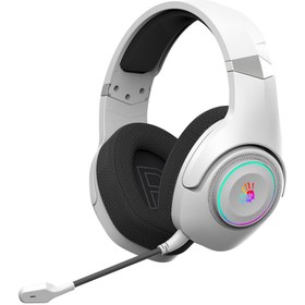 Resim A4Tech Bloody GR270 Kablosuz RGB 7.1 Surround Beyaz Gaming Kulaklık 