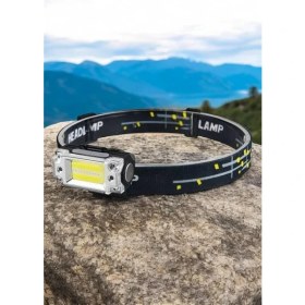 Resim MegaSepet Kafa Lambası Kamp Feneri Balıkçı Feneri Başlıklı Suya Dayanıklı - ME001W-51O199 