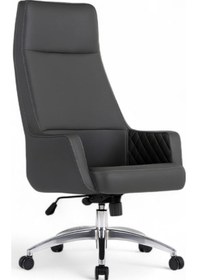 Resim Wing Siyah Deri Makam Koltuğu Siyah 