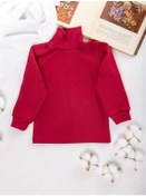 Resim Tsipochka Bebekler İçin Balıkçı Yaka Kazak 264028670 Bordo 