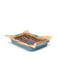 Resim Emaye Fırın Kalıbı Mavi 