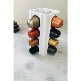 Resim Cestopieno Beyaz Elite Kapsül Kahve Standı - Nespresso 