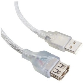 Resim Usb Uzatma Kablosu 50 Cm Şeffaf Usb 2.0 Uzatma Kablo Rodevino 