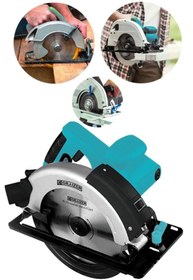 Resim Graizer Alman 3000 Watt Lazerli Bakir Sargili Metal Şanzuman Sunta Kesme Daire Testere Makinesi 185 Mm 