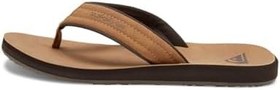 Resim Quiksilver Erkek Carver Nubuck parmak arası terlik Bej Size: 