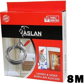 Resim 8mt Susta Spral Lavabo - Gider Açar 4764 