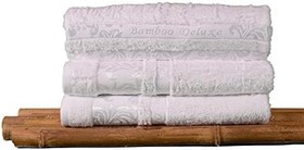 Resim Mulberry Bambu Havlu,%100 Organik, Bambu, Havlu Seti, 50x90 cm - 6'lı Paket, Premium, Ultra yumuşak, Dekoratif 