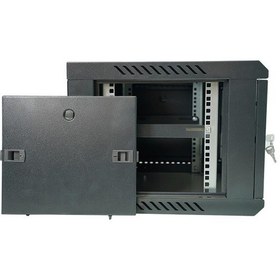 Resim Racksan Mt-6607s 7u Duvar Tipi Kabinet 350-600-600 Raf+fan+priz 