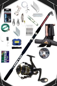 Resim Oslo Anaconda 360cm 100-300gr Monster 7000 Göl Ve Deniz Olta Seti Standart 