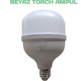 Resim Doğaled Beyaz Torch Ampül 30W 2700 Lümen Enerji Tasarruflu ( Standart Duylara Uymaktadır E-27 ) 