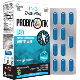 Resim Zade Vital Probiyotik Easy 15 Kapsül 