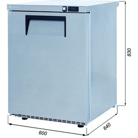 Resim Tezgah Altı Mini Dondurucu - 1 Kapılı - 140 Litre 