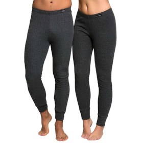 Resim Yetişkin Termal Alt İçlik - Thermoform - Soft Unisex - Antrasit - L 