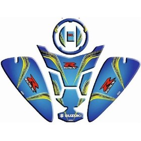 Resim Suzuki Gsx-r Uyumlu Tank Pad Set 003 Çok Renkli 