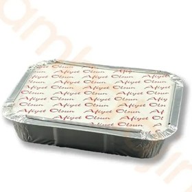 Resim Ambalaj Evi Alüminyum Kase 350 Gram 100 Adet 