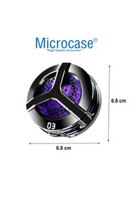 Resim Microcase S9 Usb'den Manyetik Dijital Göstergeli Rgb Işıklı Hızlı Soğutma Cep Telefonu Soğutucu Fan 