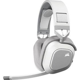 Resim CORSAIR HS80 MAX CA-9011296-Eu Kablosuz Oyun Kulaklığı, Beyaz 