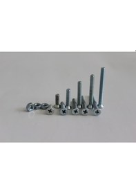 Resim M4 Yhb Vida Somun Seti-310 Adet-metrik 4 Mm-boy 10-15-20-25-30 Mm 