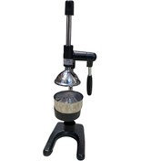 Resim ÖZEN ENDÜSTRİYEL MUTFAK Profesyonel Demir Döküm Kollu Portakal Nar Mandalina Limon Narenciye Sıkacağı Damlalıklı Model Döküm 