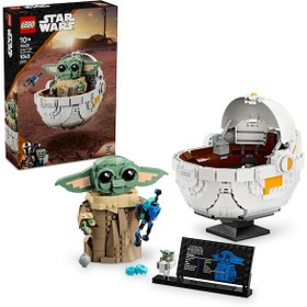 Resim LEGO® Star Wars: The Mandalorian™ Uçan Bebek Arabalı Grogu™ 75403 - 10 Yaş ve Üzeri Çocuklar için Yaratıcı Oyuncak Yapım Seti (1048 Parça) 