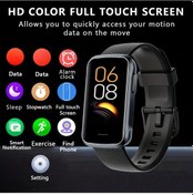 Resim Cloud011 1.47 İnç Ekranlı Grass Green Akıllı Spor Bilekliği Erkek Kadın Çoklu Modlar 